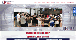 Desktop Screenshot of kingdomhoops.com