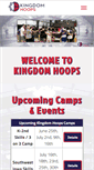 Mobile Screenshot of kingdomhoops.com